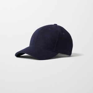 AETHER Wool Hat  Navy Wool Cap Unisex